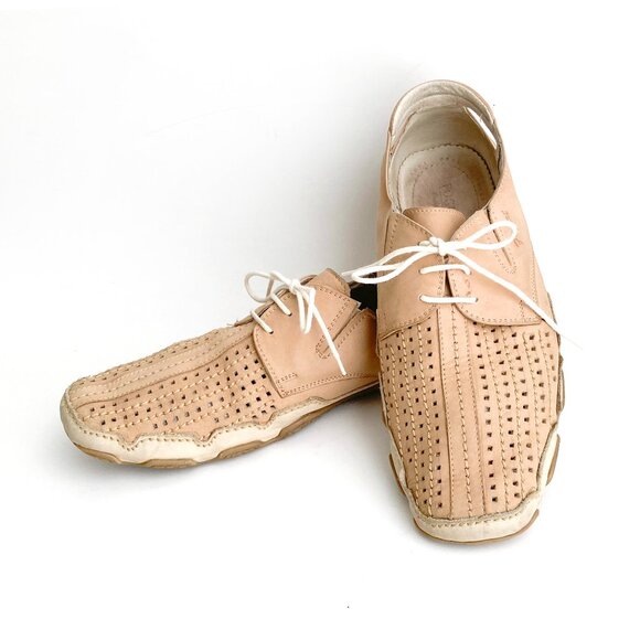 Fogert Germany Perforated Leather Casual Oxford Shoes